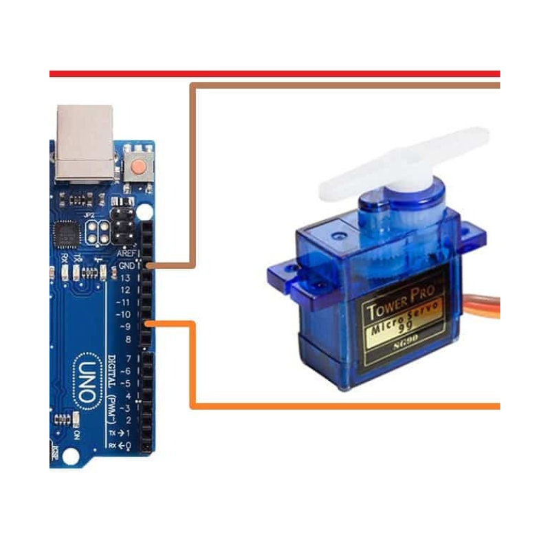 SG90 Micro Servo Motor - Image 3